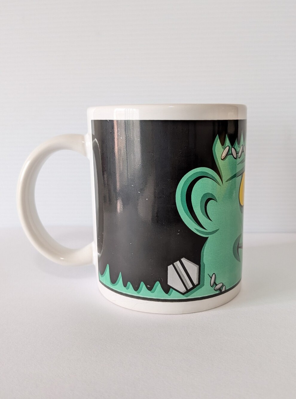 Vintage Halloween Mug Frankenstein Monster Cartoon - Picture 4 of 10